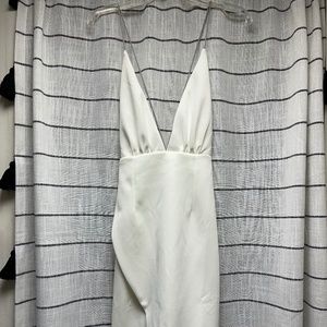 Sabo Skirt brand white evening dress size M NWT